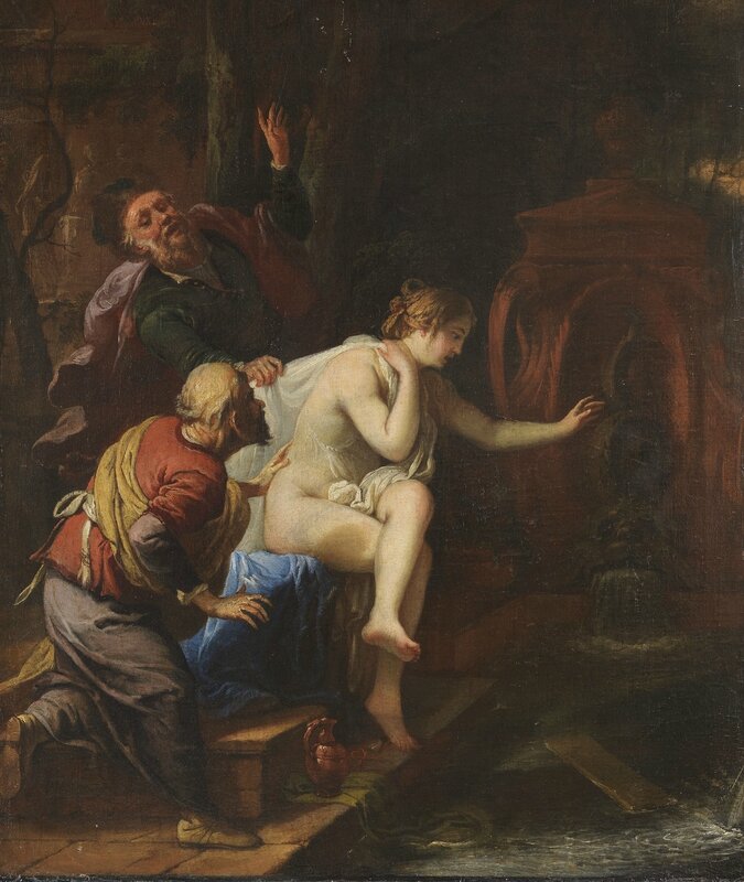 Johann von Spillenberger, Susanna und die beiden Alten, Ca