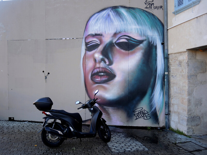 Bayonne, festival Street art Point de vue 2018, quai Galuperie (64)