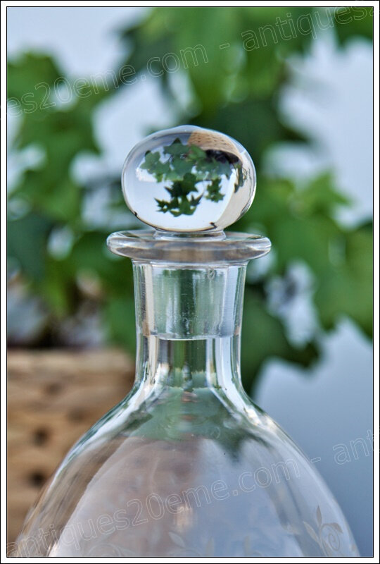 Service à liqueur cristal Baccarat Riviera carafe et verres