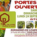  ☼ Portes ouvertes des Pépinières de Lompret - 27, 28 et 29 Septembre 2014 ☼