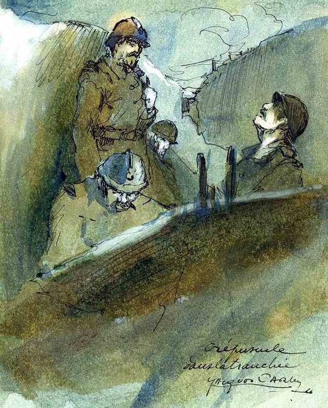J C crépuscule 1916