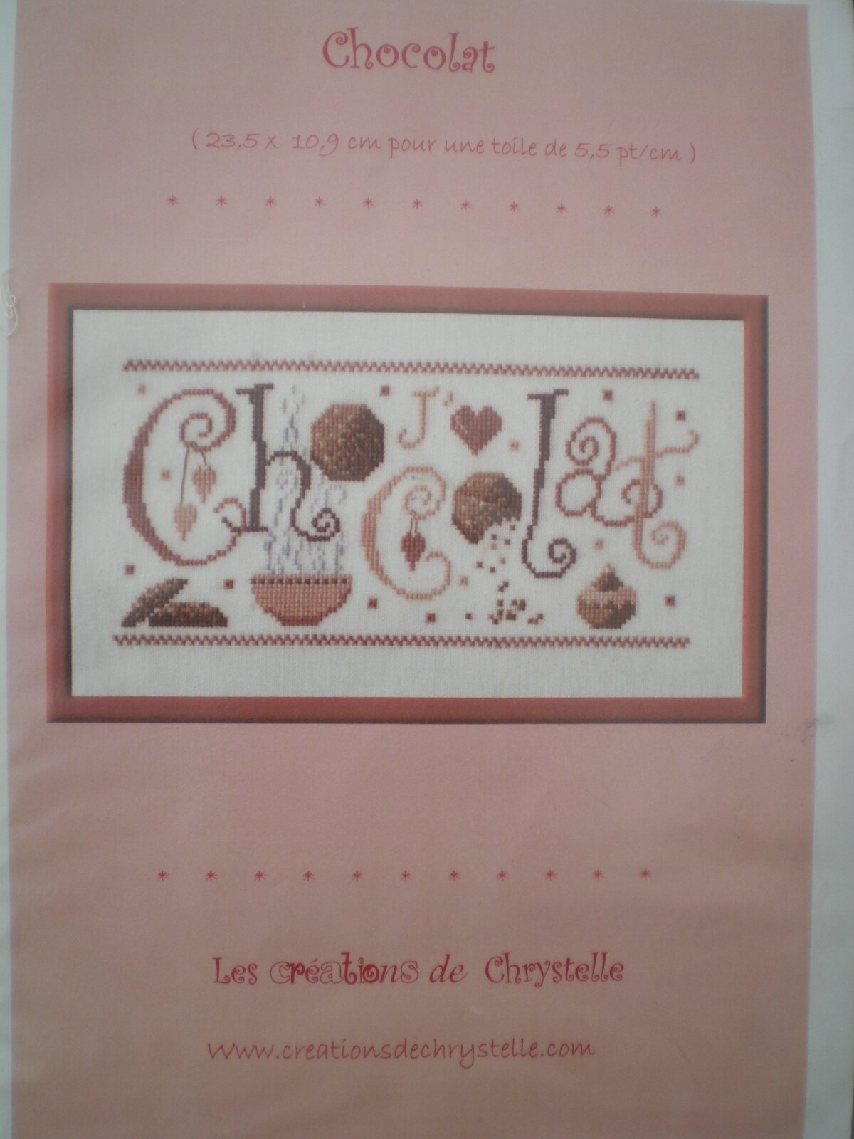 Chocolat les créations de Chrystelle
