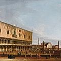 Apollonio Domenichini, Venice, a view of the Piazzetta from Piazza <b>San</b> Marco, with <b>San</b> <b>Giorgio</b> Maggiore 