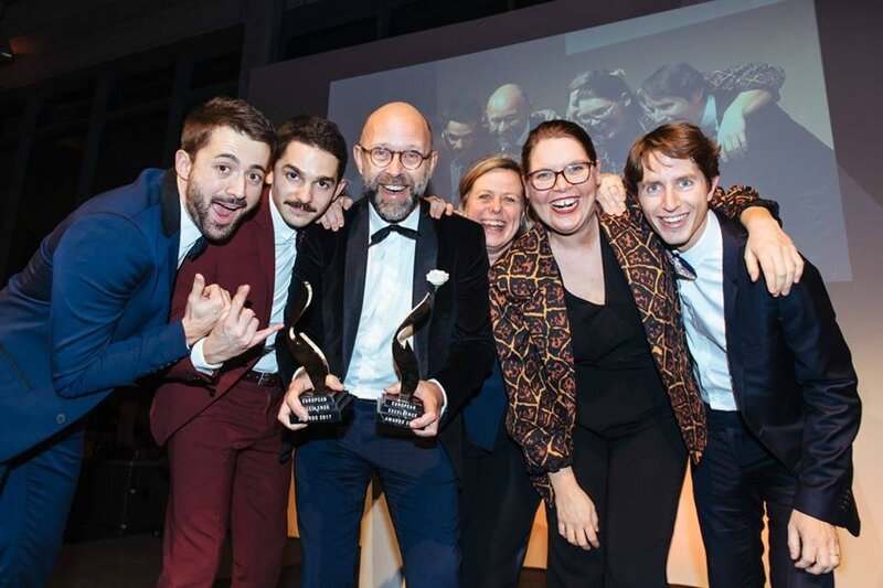 2eme prix de la soirée pour Frédéric Fougerat et son équipe