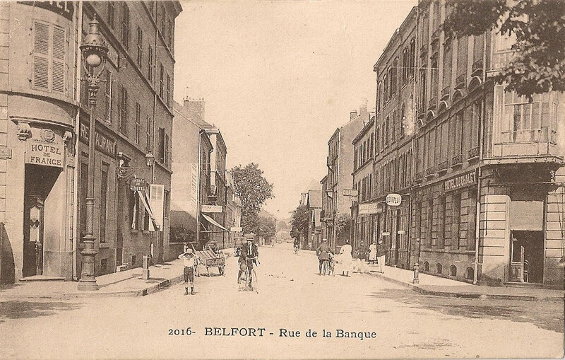 Belfort CPA Rue Banque n°19 Hôtel du Châlet