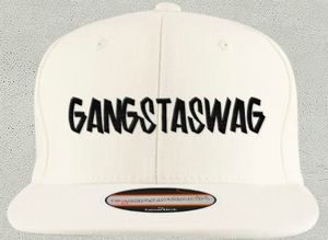 Snapback GangstaSwag Blanche