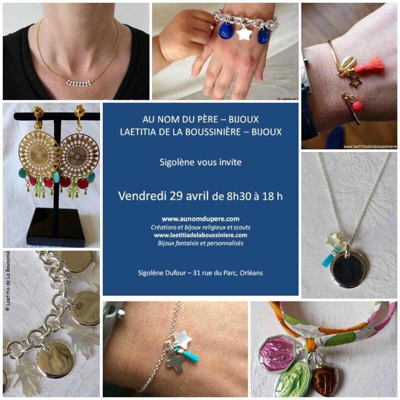 Invitation pour la vente à Orléans