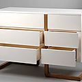 Adoptez le style des meubles scandinaves en bois laqué blanc