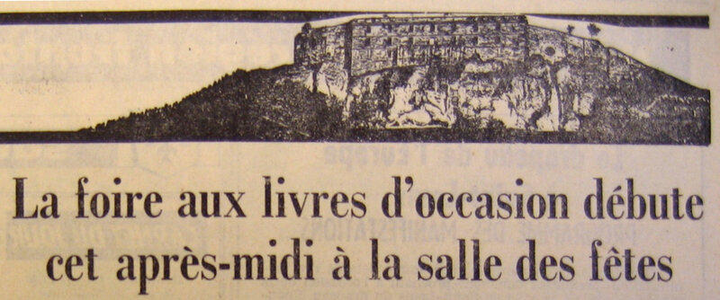 Foire aux livres 1972 Le Pays Oct IMG_16327 R