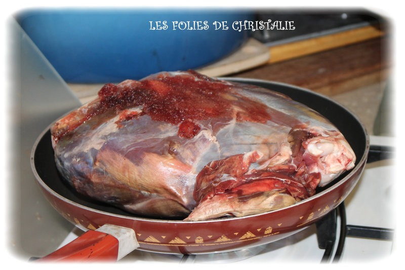 Effiloché de chevreuil 1