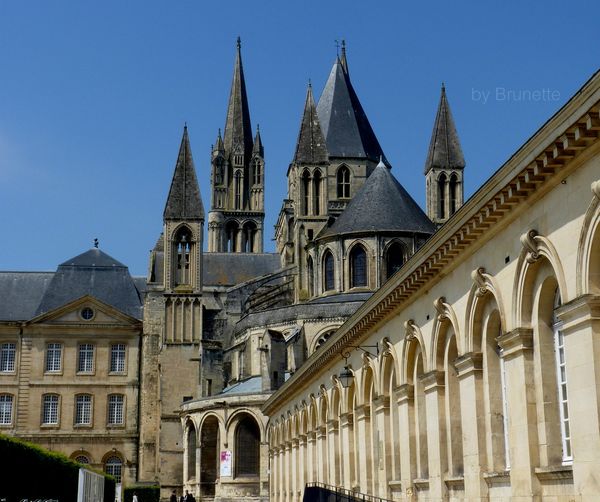 Caen abbatiale St Etienne Abbaye aux hommes