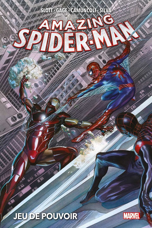 marvel deluxe amazing spiderman par slott 04 jeu de pouvoir