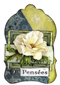 Carte Pensées made by mimosascrap.canablog.com