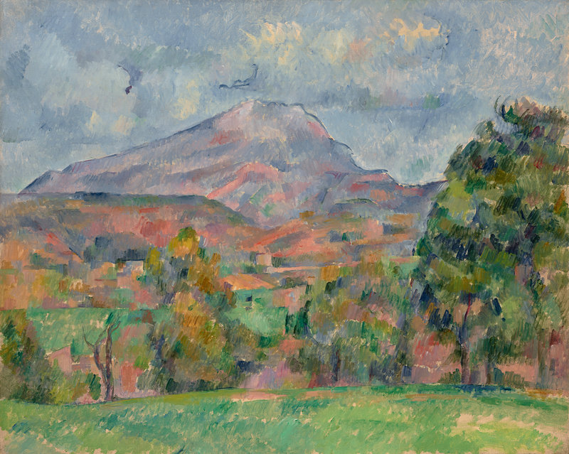 Cézanne Paul, La Montagne Sainte-Victoire
