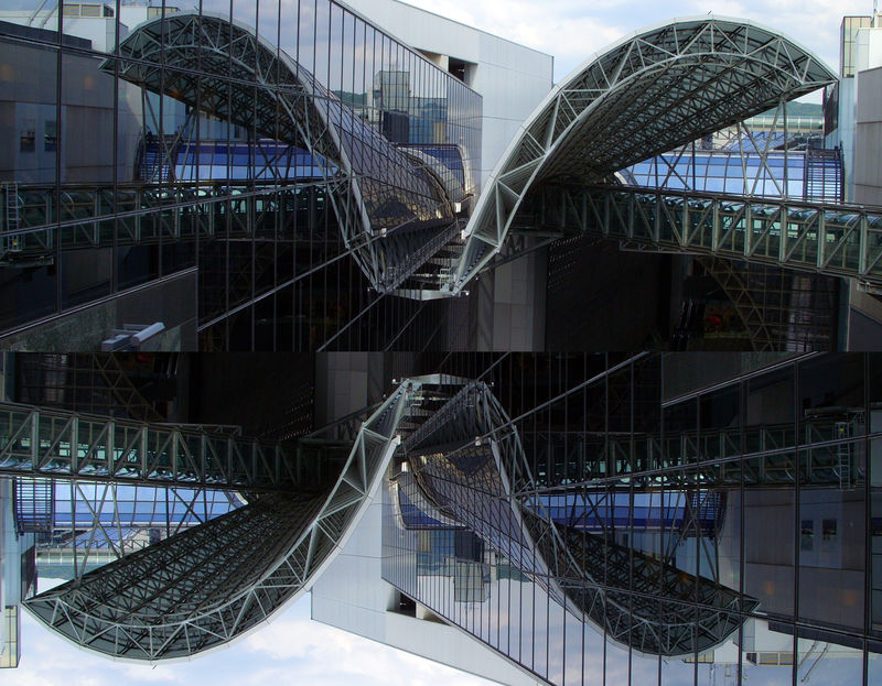 Kyôto eki, roof assembling 2