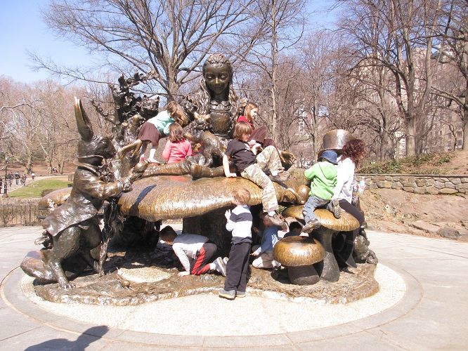 Central Park-Statue
