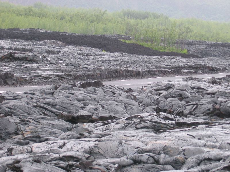 Sur les flancs du volcan, La Réunion