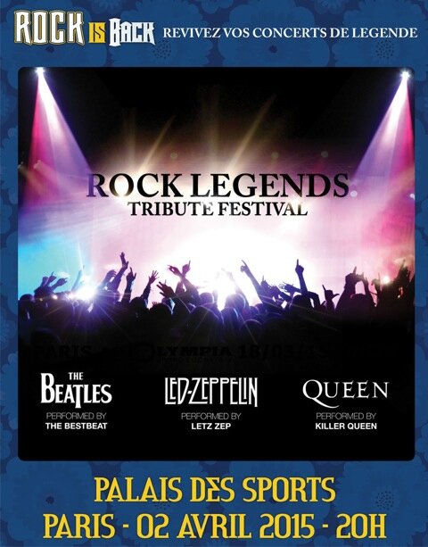 Rocklegends-palais des sports