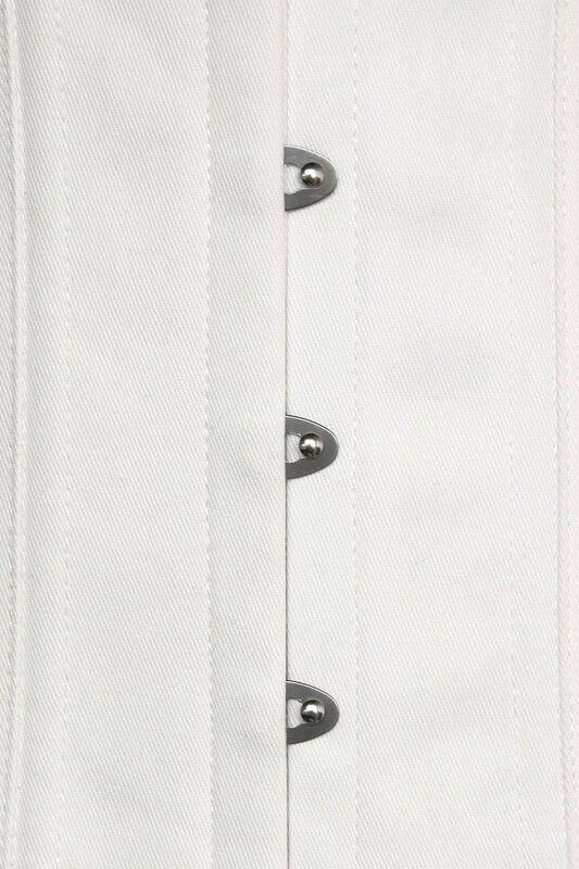 serre taille corset coton blanc mariage (4)