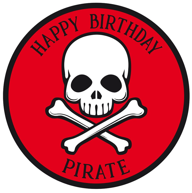 rum pirate 68 happy birthday skull party