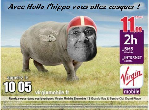 hollande-Virgin hippo 2-noir&blanc