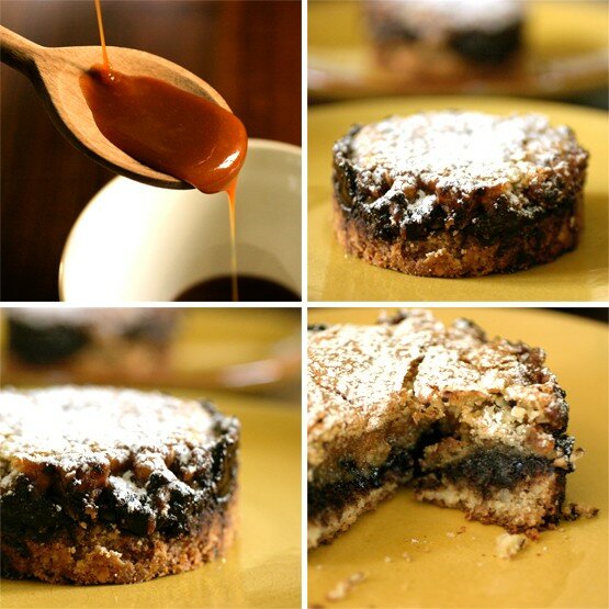 recettes dessert Palet chocolat orange, caramel aux noix et curcuma