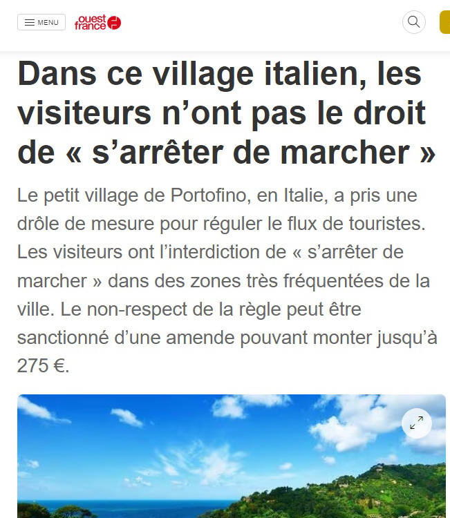 marche tout droit