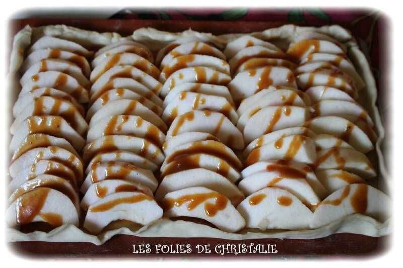 Tarte pomme caramel 4