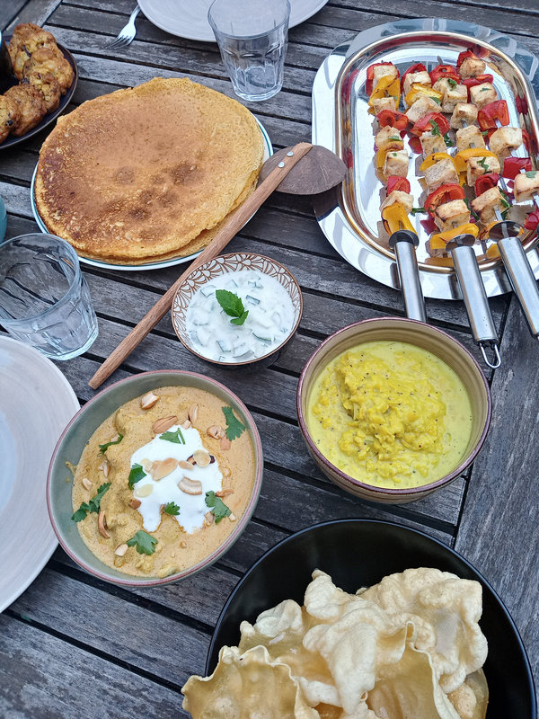 repas inspiration indienne et sri lankaise cécilia en cuisine