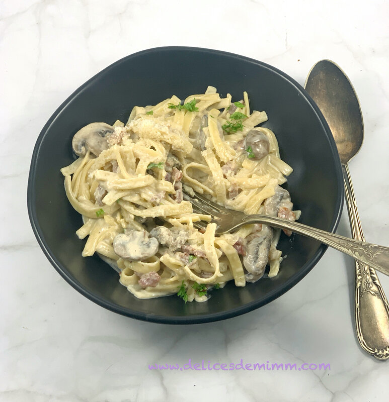 Tagliatelli à la forestière 6