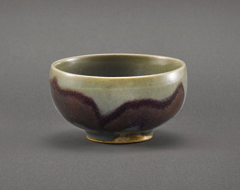 A Junyao purple-spashed bowl, Northern Song-Jin dynasty (960-1234)