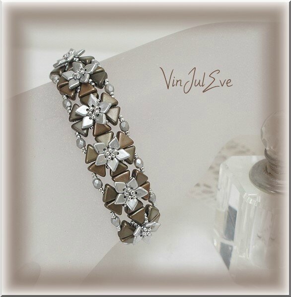 bracelet Valentine gris argent