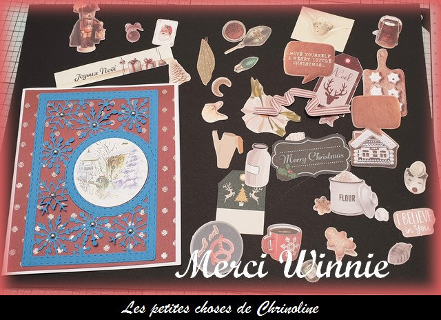 cartes et petites découpes de Winnie