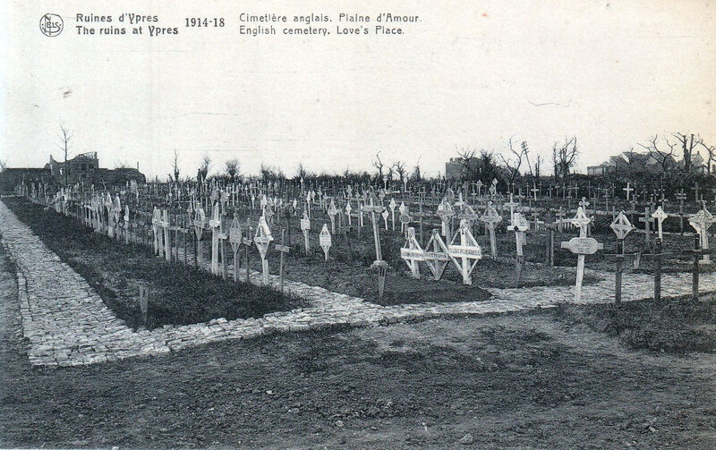 1920-12-06 - Cimetière Anglais à Ypres b