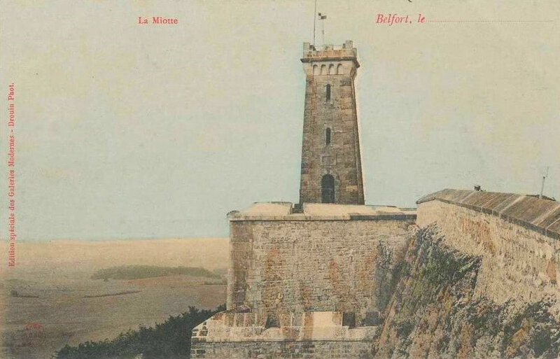 CPA Belfort La Miotte Galeries Moderne