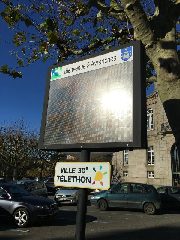 Téléthon 2016 Avranches ville