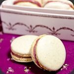 Macarons framboise et chocolat blanc