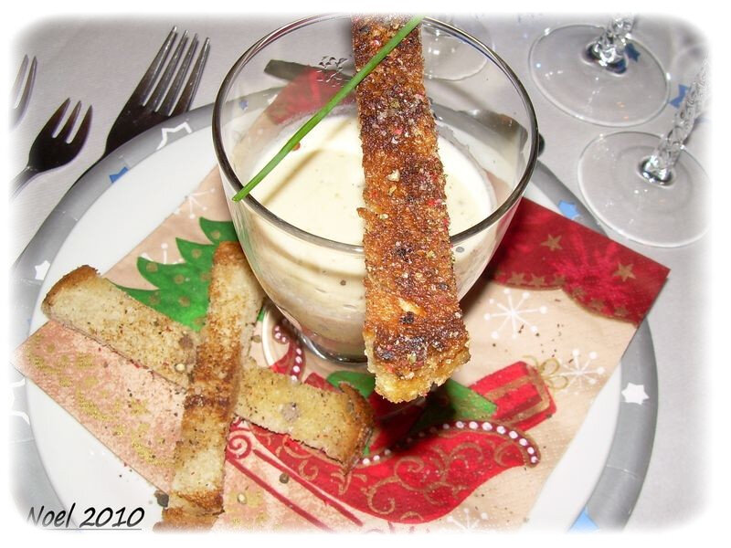 crème d'huitres