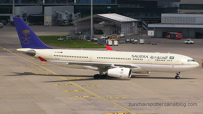 Airbus A330-243 (TC-OCM) Saudi Arabian Airlines