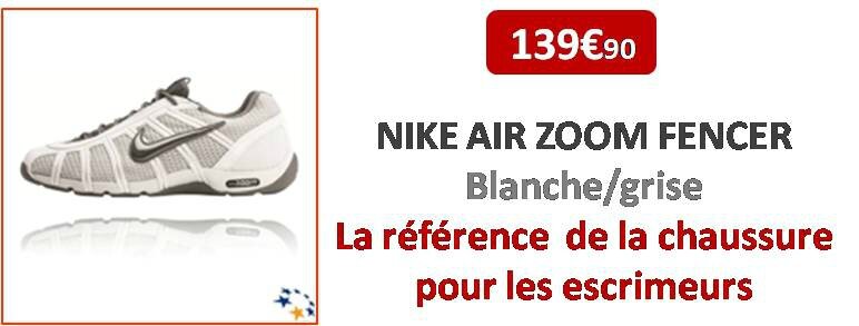 chaussure-escrime-nike-grise