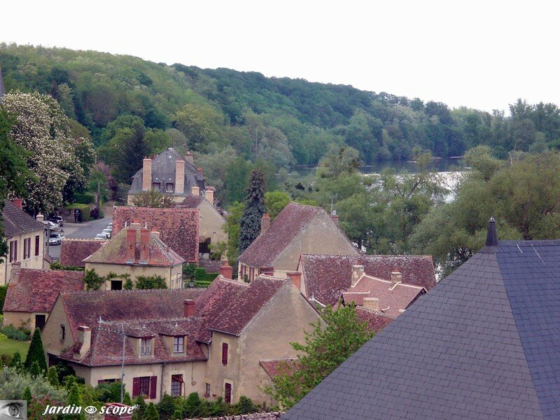 Vue sur l'Allier depuis le château