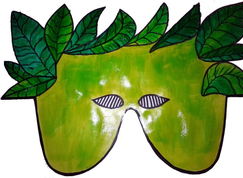 117_Masques_Buisson fleuri (17 coupé)