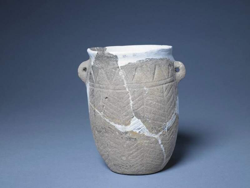 Deep belly vase, Neolithic, Cishan culture (6500–5500 BC), high 14