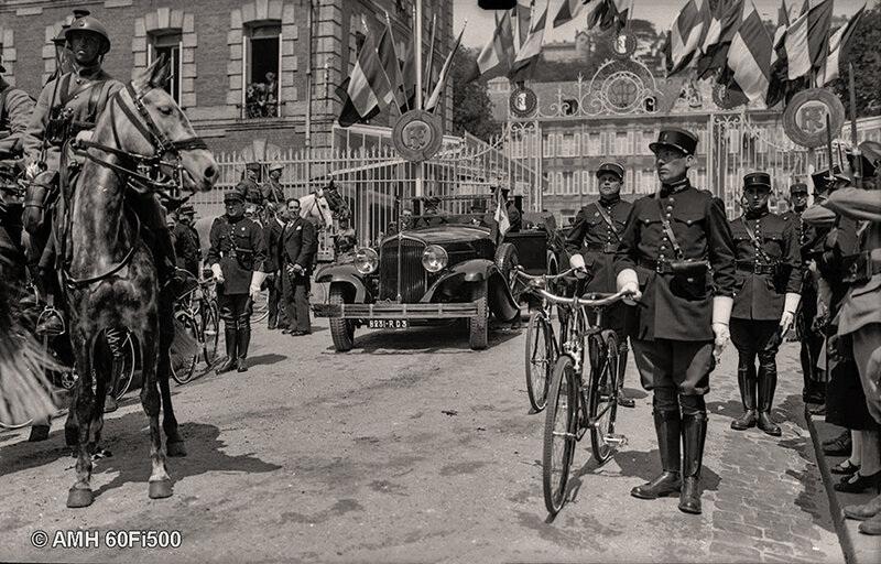 Archives Municipales - Le Havre-60Fi500 - Visite du président de la République, A1935 ALG