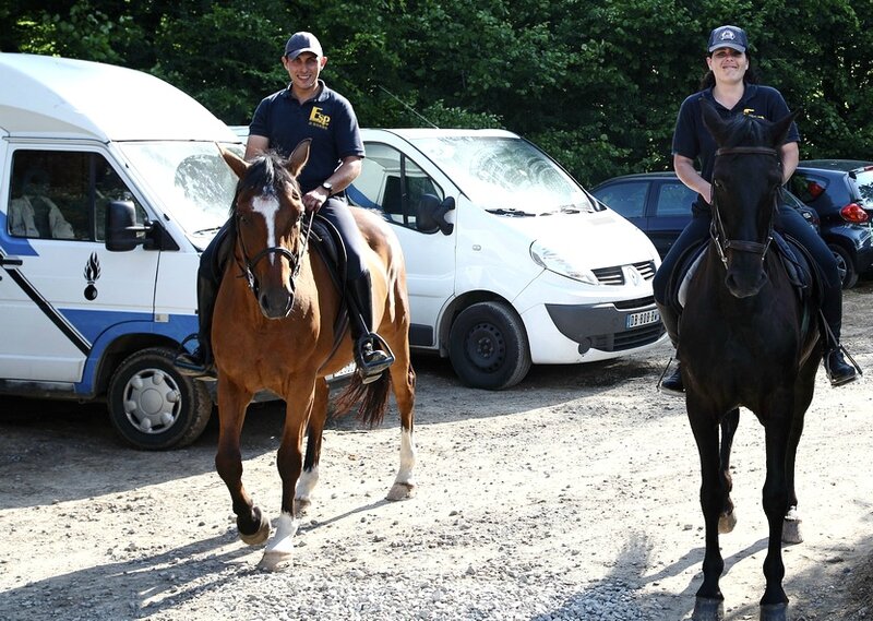 GARDES EQUESTRES 2015 BLANGY juillet