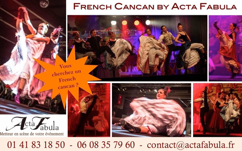 carte postale french cancan 2