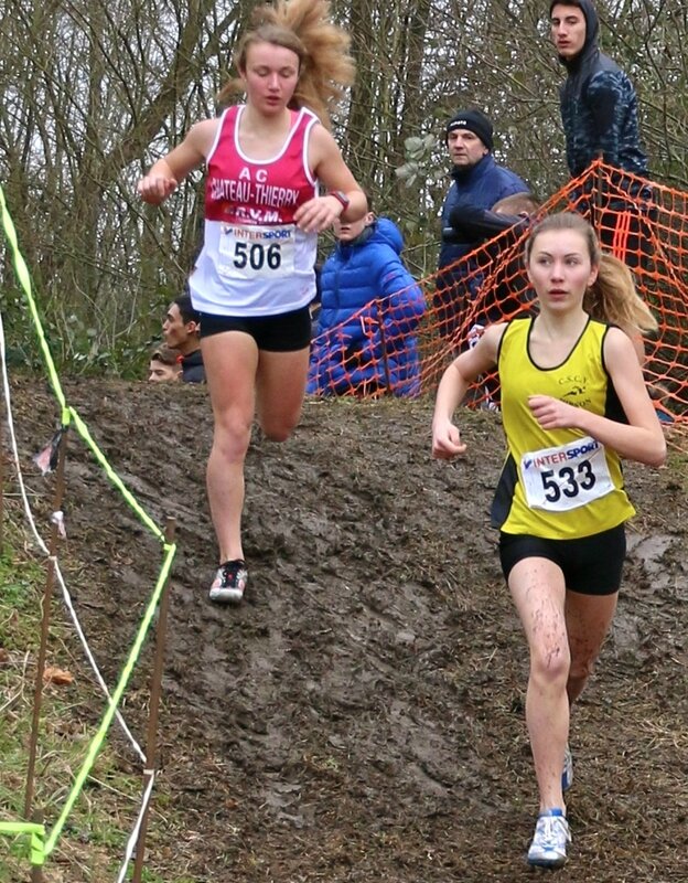 CSCVH ATHLÉTISME CHAMPIONNAT AISNE 2017 BENJAMINES Laura MARTIN