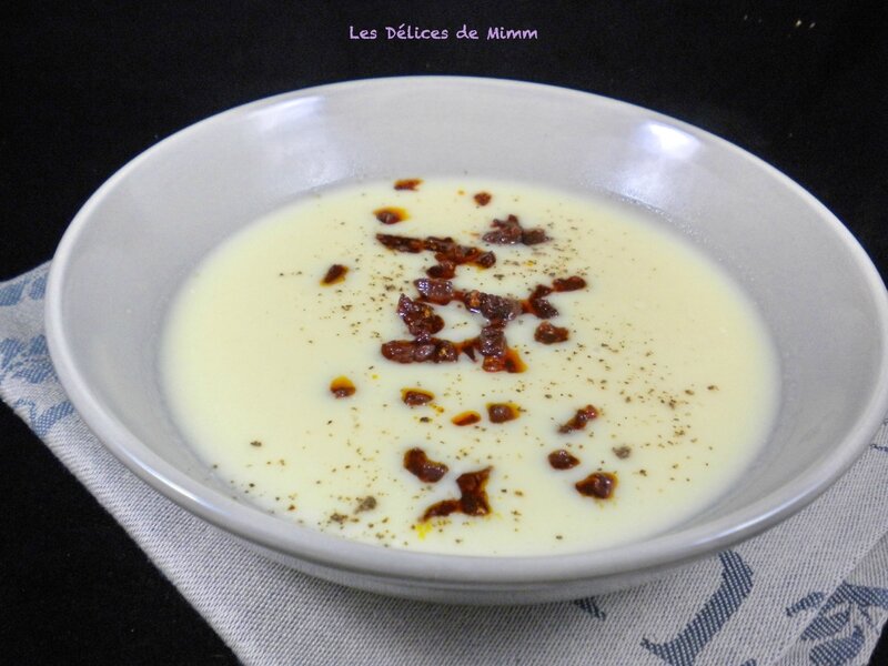 Velouté de panais au chorizo 2