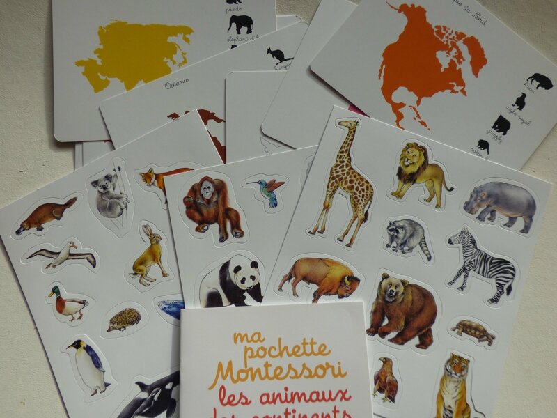 Ma pochette Montessori les animaux 2