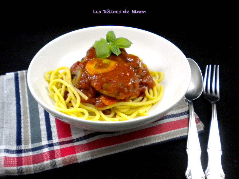 Osso bucco aux champignons